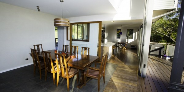 The Highlands House in The Ecovillage Currumbin courtyard