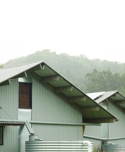 Treby Build - Creek Eco House tanks