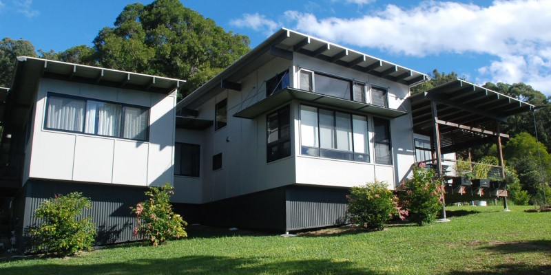 Treby Build - Mango Lane side view