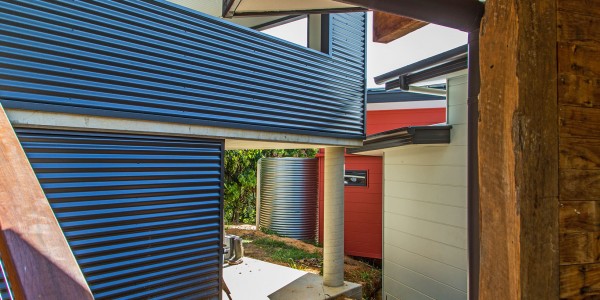Treby Build - Wattlebird timber and colorbond